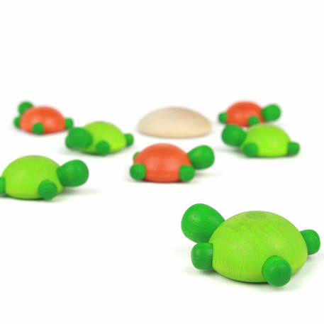 Jeu en bois challenge tortue Vert 4 - vertbaudet enfant 