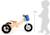 Draisienne tricycle 2 en 1 maxi Bleu 4 - vertbaudet enfant 