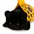 Peluche chat noir 35 cm Black 4 - vertbaudet enfant 