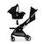 Adaptateurs Universels Kinderkraft APINO pour Travel System avec Fixation du Siège Auto MINK PRO i-Size au Châssis Noir 2 - vertbaudet enfant 