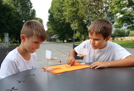 Jeu de puces basketball Orange 2 - vertbaudet enfant 
