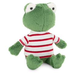 Jouet-Premier âge-Peluche grenouille 19 cm