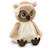 Peluche hibou avec robe et ruban pour cheveux 25 cm Brown 1 - vertbaudet enfant 