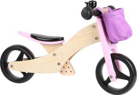Draisienne tricycle 2 en 1 Rose 3 - vertbaudet enfant 
