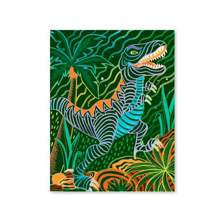 Set d'art scratch - dinosaure Multicolor 3 - vertbaudet enfant 