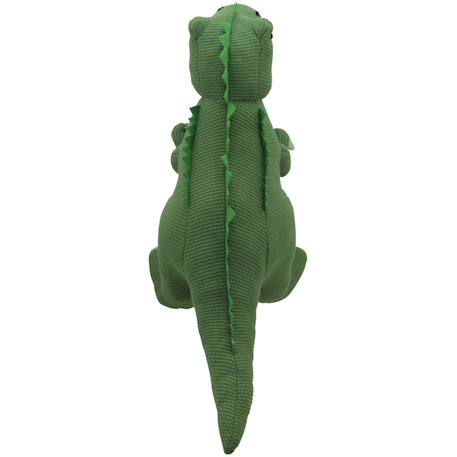 Grande peluche T-rex vert- collection tricotés 44 cm Vert 4 - vertbaudet enfant 