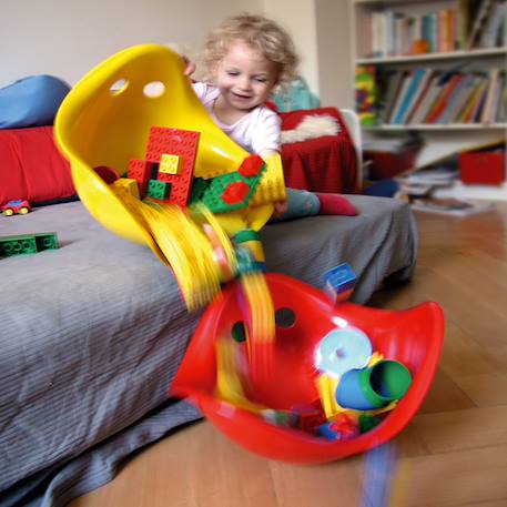 Bilibo Jeu d'équilibre, jouet de motricité pour Enfants Beige+Blanc+Bleu+Bleu clair+Bleu nuit+Jaune+Marron+Orange+Rouge+Vert+Violet 33 - vertbaudet enfant 