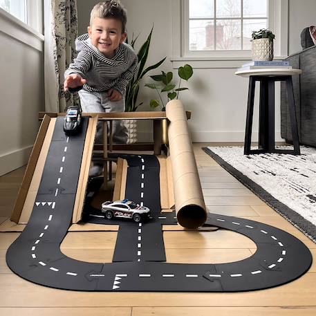 Circuit souple autoroute Noir 1 - vertbaudet enfant 