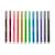 Stylos gel métalliques – Set de 12 couleurs brillantes pour papier clair ou foncé Multicolor 1 - vertbaudet enfant 