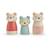 Ensemble de poupées en bois - famille ours Multicolor 1 - vertbaudet enfant 