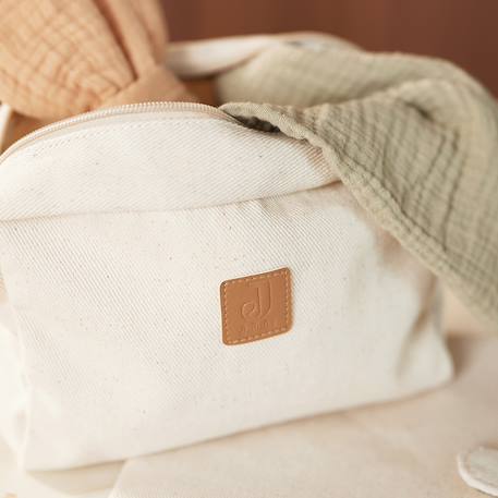 Trousse de toilette twill natural Ecru, beige 5 - vertbaudet enfant 
