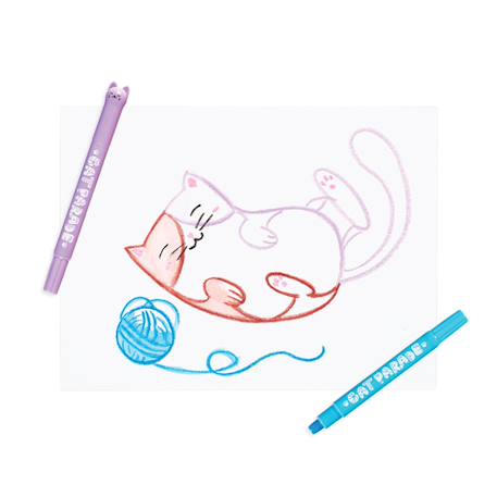 Bloc de papier aquarelle pour enfants – 20 feuilles épaisses Multicolor 4 - vertbaudet enfant 