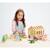 Ensemble de serre et jardin en bois pour maison de poupée Multicolor 5 - vertbaudet enfant 