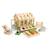 Ensemble de serre et jardin en bois pour maison de poupée Multicolor 1 - vertbaudet enfant 