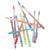 Stylos gel pailletés et parfumés Yummy – Set de 12 couleurs fruitées Multicolor 5 - vertbaudet enfant 