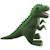 Grande peluche T-rex vert- collection tricotés 44 cm Vert 3 - vertbaudet enfant 