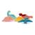 Jeu d’empilage dinosaures en bois – 6 figurines avec sac de rangement Multicolor 3 - vertbaudet enfant 