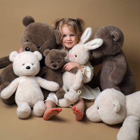 Peluche ours moka 33cm Marron 2 - vertbaudet enfant 