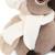 Peluche hibou avec bonnet blanc et écharpe 20 cm Marron 5 - vertbaudet enfant 