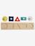 Mon 1er puzzle des formes en bois FSC® multicolore 3 - vertbaudet enfant 