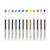 Stylos gel parfumés à la fraise – Set de 12 couleurs fruitées Multicolor 1 - vertbaudet enfant 
