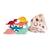 Jeu d’empilage dinosaures en bois – 6 figurines avec sac de rangement Multicolor 1 - vertbaudet enfant 