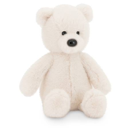 Peluche ours blanc 25 cm Blanc 1 - vertbaudet enfant 