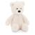 Peluche ours blanc 25 cm Blanc 1 - vertbaudet enfant 