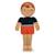 Poupée en bois - père Multicolor 1 - vertbaudet enfant 