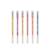 Stylos gel pailletés et parfumés Tutti Frutti – Set de 6 couleurs magiques Multicolor 2 - vertbaudet enfant 