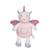 Peluche - veilleuse bamboo bebe - licorne - 26 cm Blanc 1 - vertbaudet enfant 