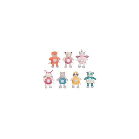 Peluche - veilleuse bamboo bebe - licorne - 26 cm Blanc 2 - vertbaudet enfant 
