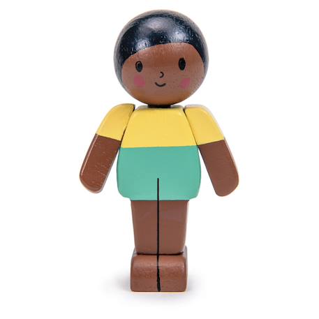 Poupée en bois - fils Multicolor 1 - vertbaudet enfant 