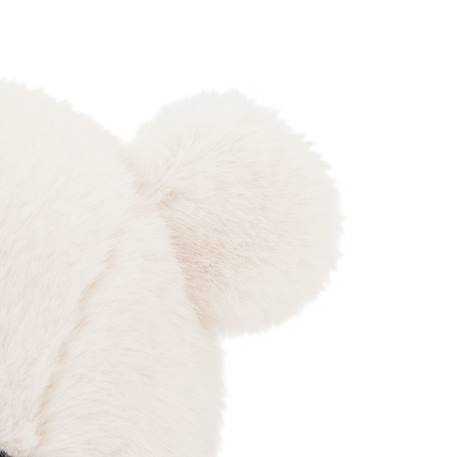Peluche ours blanc 25 cm Blanc 5 - vertbaudet enfant 