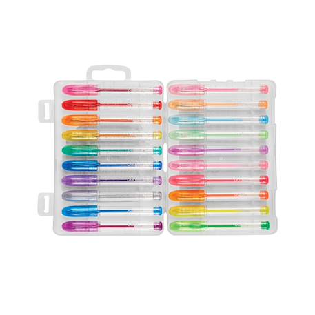 Set de 20 mini stylos gel parfumés Mini Doodlers – Couleurs pailletées, néon et pastel Multicolor 4 - vertbaudet enfant 