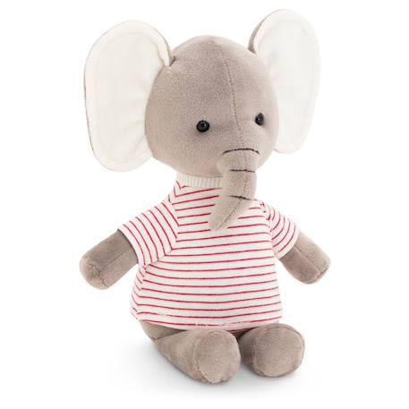 Peluche éléphant 25 cm Gris 1 - vertbaudet enfant 
