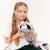 Peluche raton laveur 38 cm Grey 6 - vertbaudet enfant 