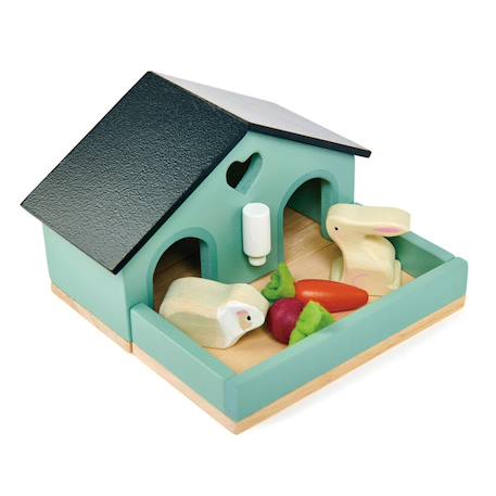 Set animal de familier lapin pour maison de poupée Multicolor 2 - vertbaudet enfant 