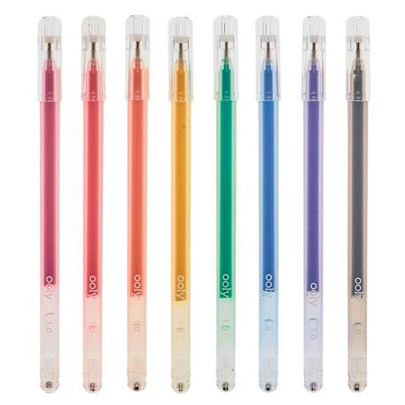 Stylos gel pailletés Radiant Writers – Set de 8 couleurs scintillantes Multicolor 2 - vertbaudet enfant 