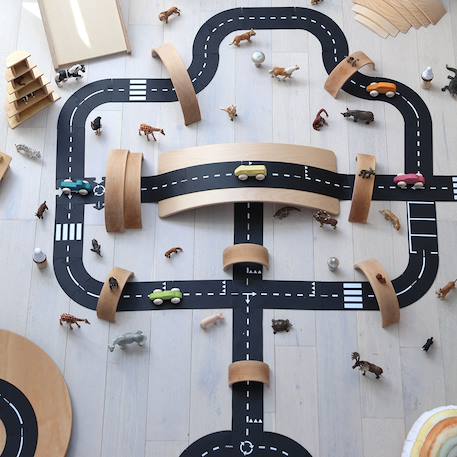 Circuit souple autoroute Noir 6 - vertbaudet enfant 