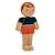 Poupée en bois - père Multicolor 2 - vertbaudet enfant 