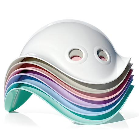 Bilibo Jeu d'équilibre, jouet de motricité pour Enfants Beige+Blanc+Bleu+Bleu clair+Bleu nuit+Jaune+Marron+Orange+Rouge+Vert+Violet 14 - vertbaudet enfant 