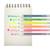 Stylos gel néon parfumés aux fruits – Set de 6 couleurs Multicolor 2 - vertbaudet enfant 