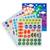 Stickers avec affiche autocollante - vie marine - 200 stickers Multicolor 2 - vertbaudet enfant 
