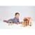 Maison de poupée en bois - chalet Rosewood Multicolor 2 - vertbaudet enfant 