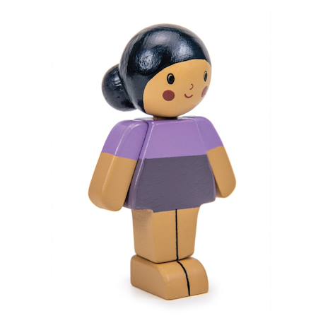 Poupée en bois - amande fille Multicolor 4 - vertbaudet enfant 