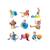 Bilibo Jeu d'équilibre, jouet de motricité pour Enfants Beige+Blanc+Bleu+Bleu clair+Bleu nuit+Jaune+Marron+Orange+Rouge+Vert+Violet 44 - vertbaudet enfant 