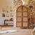 Armoire enfant en bois d'orme et rotin lisbeth Marron 2 - vertbaudet enfant 