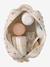 Trousse toilette Mama gaze coton beige imprimé+Mon coeur+Nuages 11 - vertbaudet enfant 