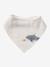 Lot 3 bavoirs bandanas en gaze de coton Bord de mer+Broceliande+Dans les bois+Hanoi+Hérisson+Hygge+lot renard+Mon coeur+Tanzanie 2 - vertbaudet enfant 